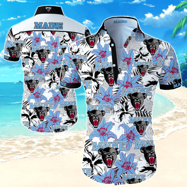 NCAA Maine Black Bears – Premium Hawaiian Shirt – Gift For Sports Lovers