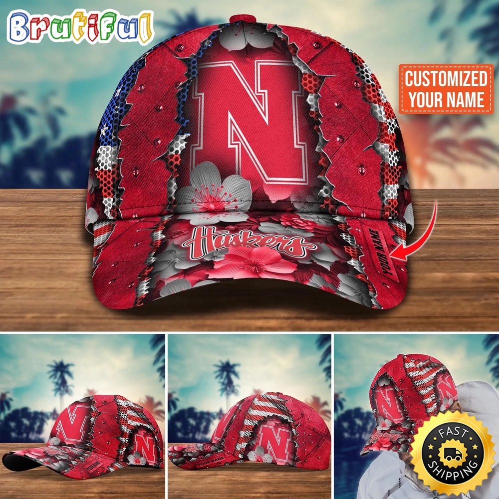 NCAA Nebraska Cornhuskers Baseball Cap Custom Cap For Fans