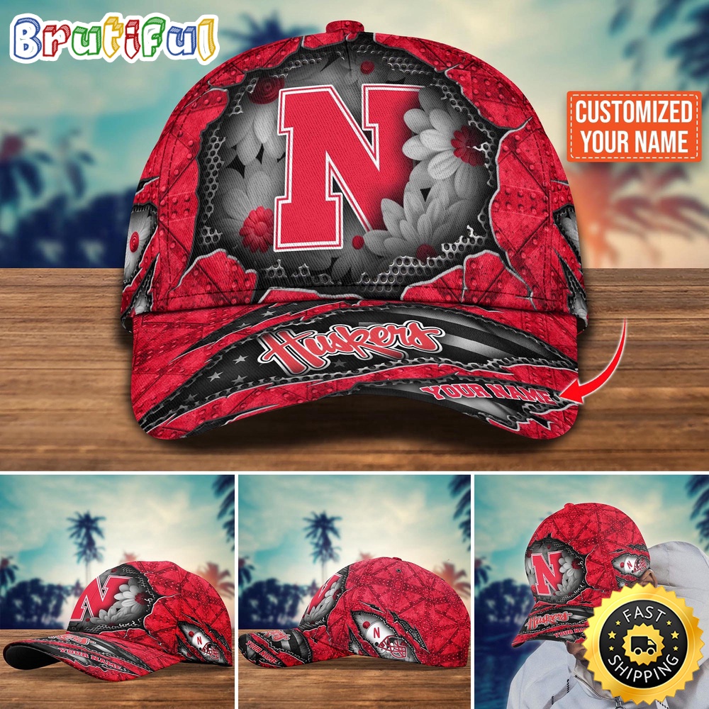 NCAA Nebraska Cornhuskers Baseball Cap Custom Cap Trending