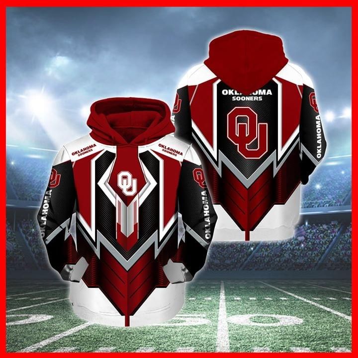 Ncaa oklahoma sooners football printed 3D Hoodie