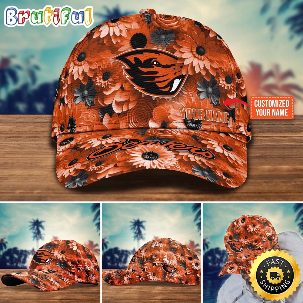 NCAA Oregon State Beavers Baseball Cap Customized Cap Hot Trending