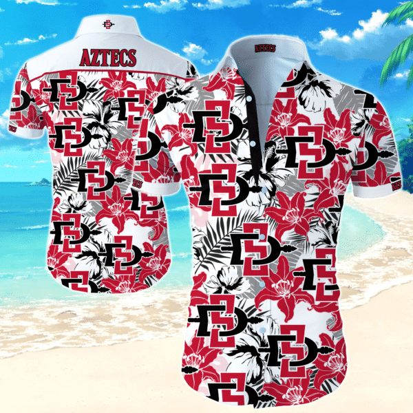 NCAA San Diego State Aztecs – Premium Hawaiian Shirt – Gift For Sports Lovers