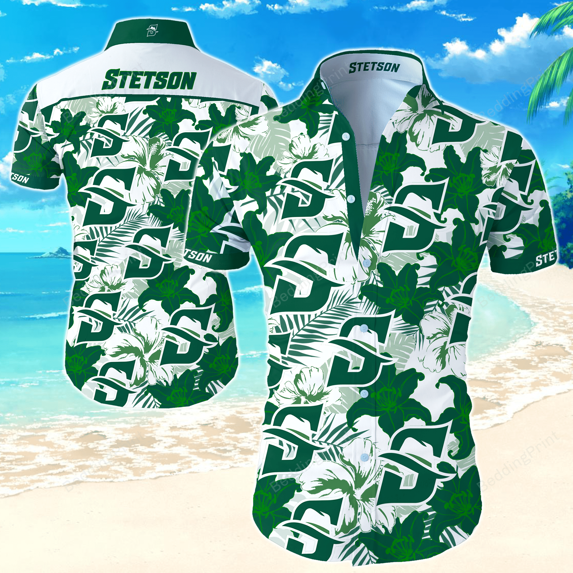 NCAA Stetson Hatters Hawaiian Shirt