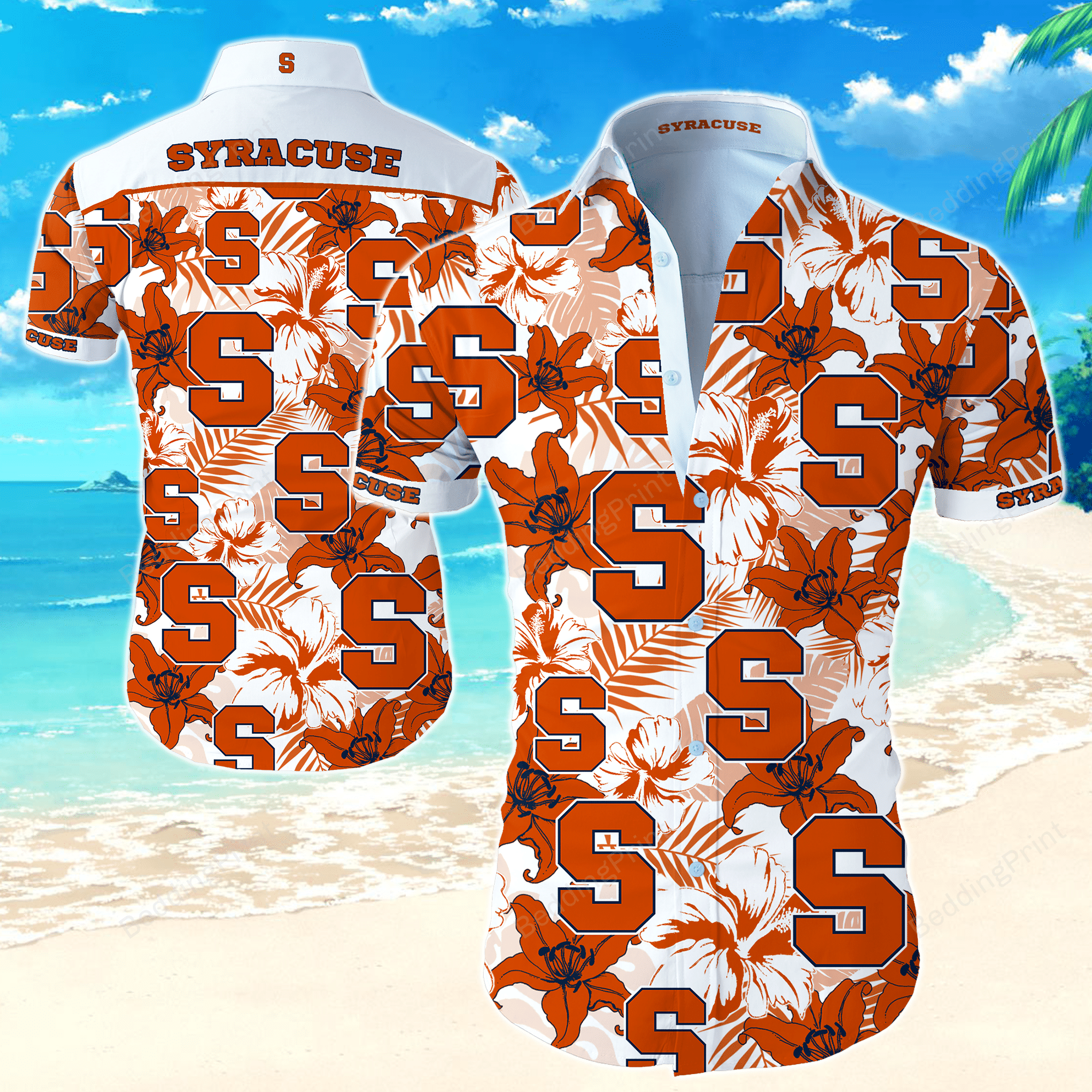 NCAA Syracuse Orange Hawaiian Shirt