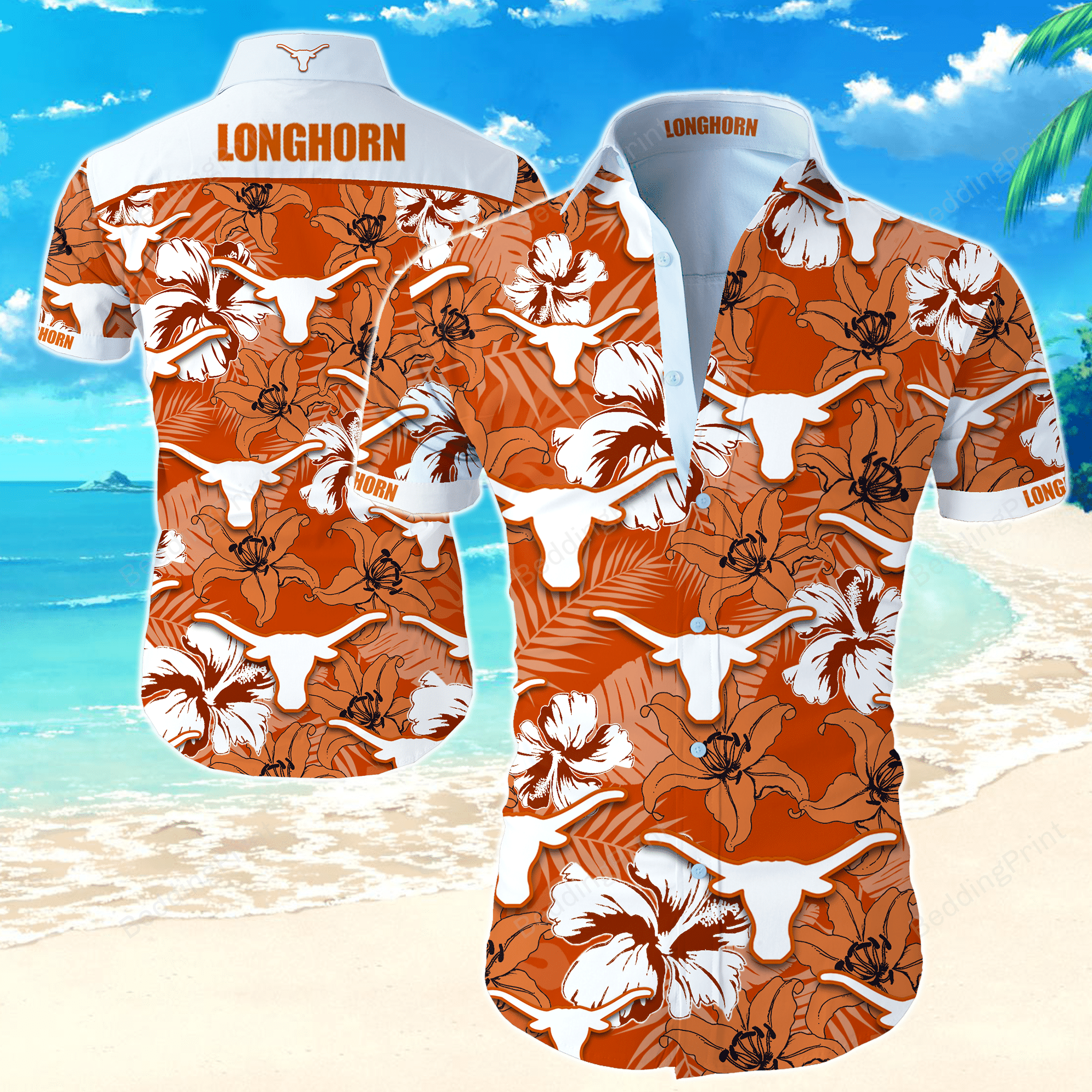 NCAA Texas Longhorns Hawaiian Shirt