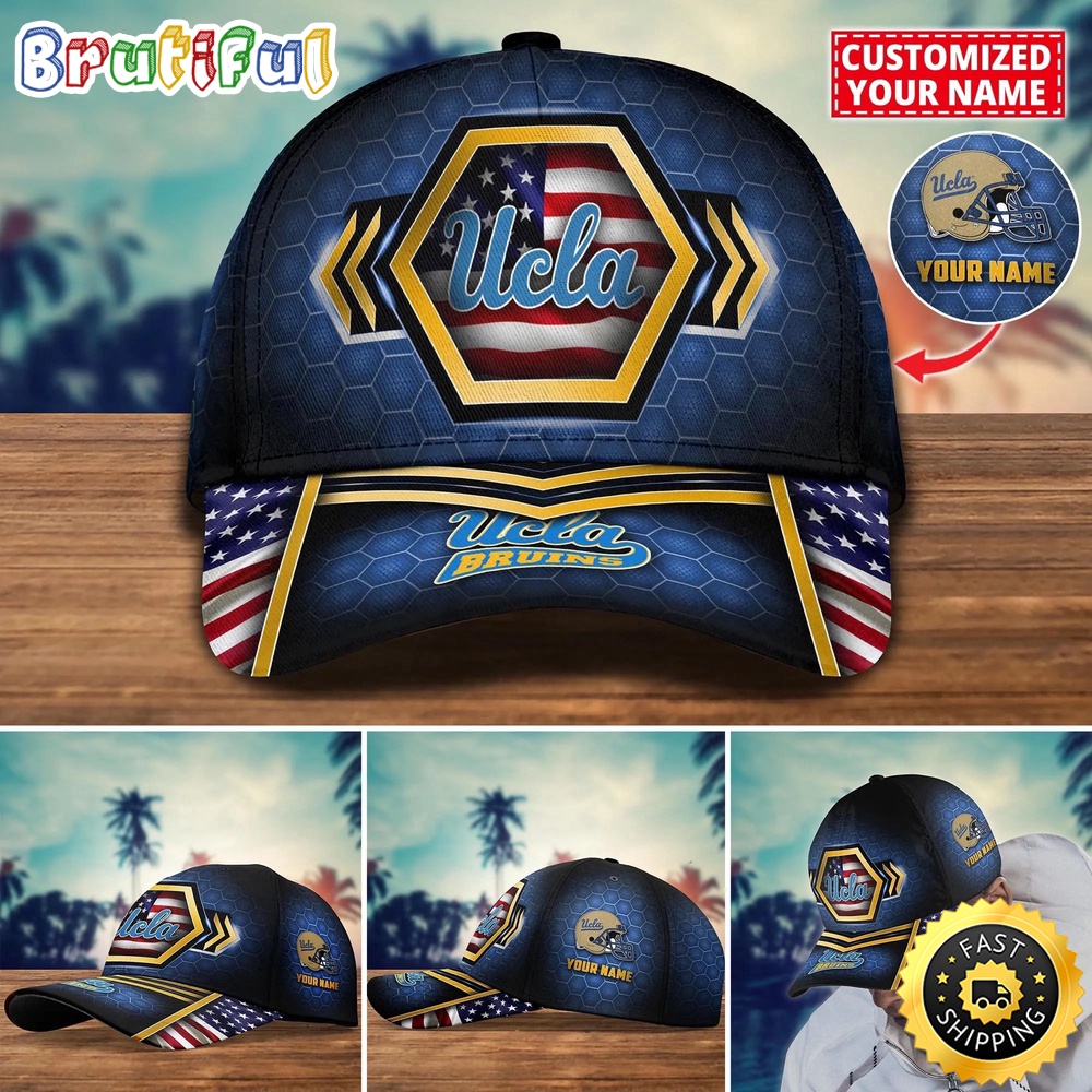 NCAA UCLA Bruins Baseball Cap Best Trending Custom Name Cap
