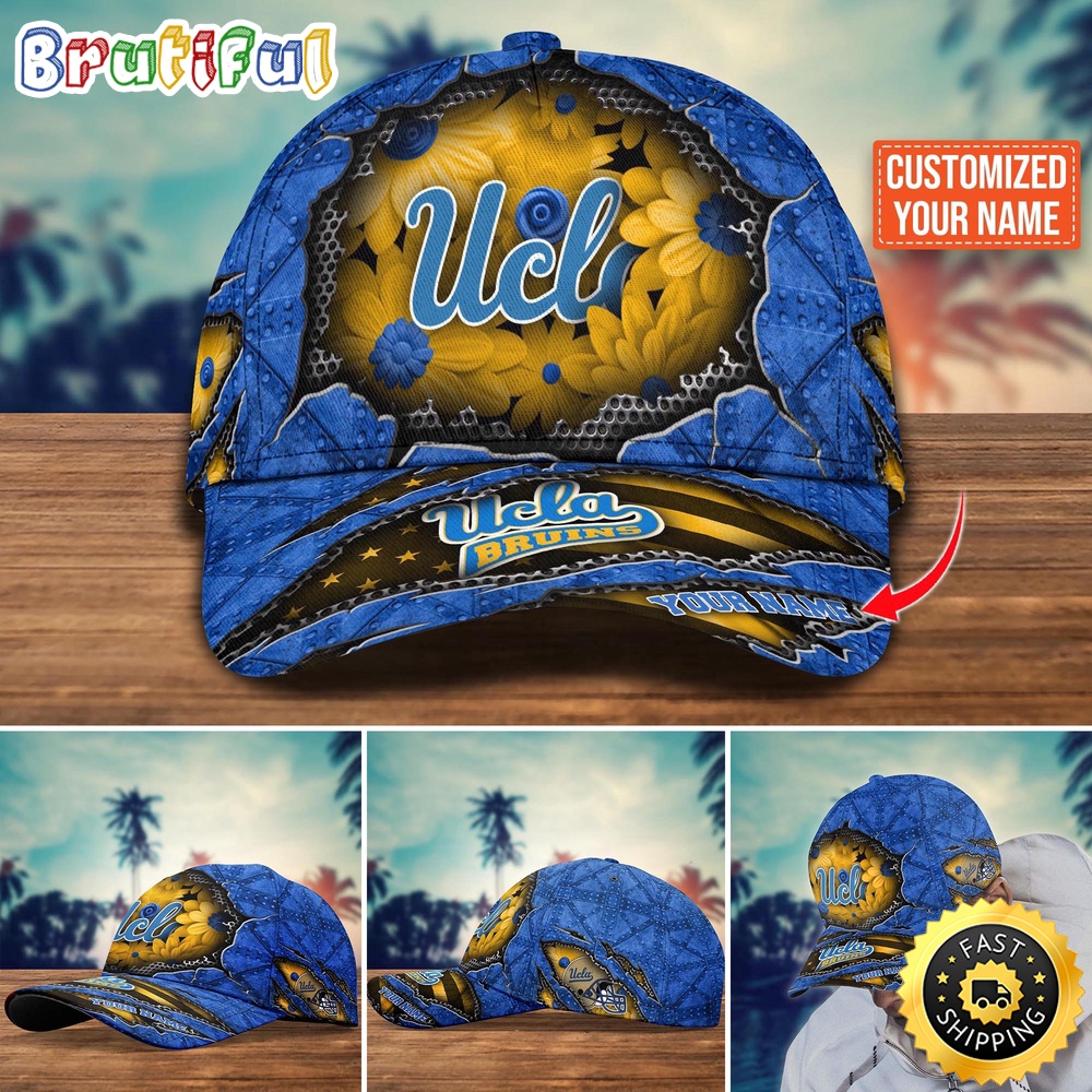 NCAA UCLA Bruins Baseball Cap Custom Cap Trending