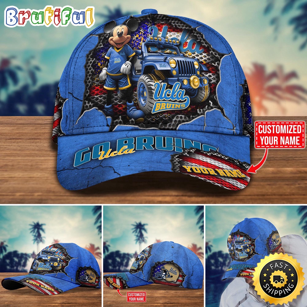 NCAA UCLA Bruins Baseball Cap Trending Customize Cap