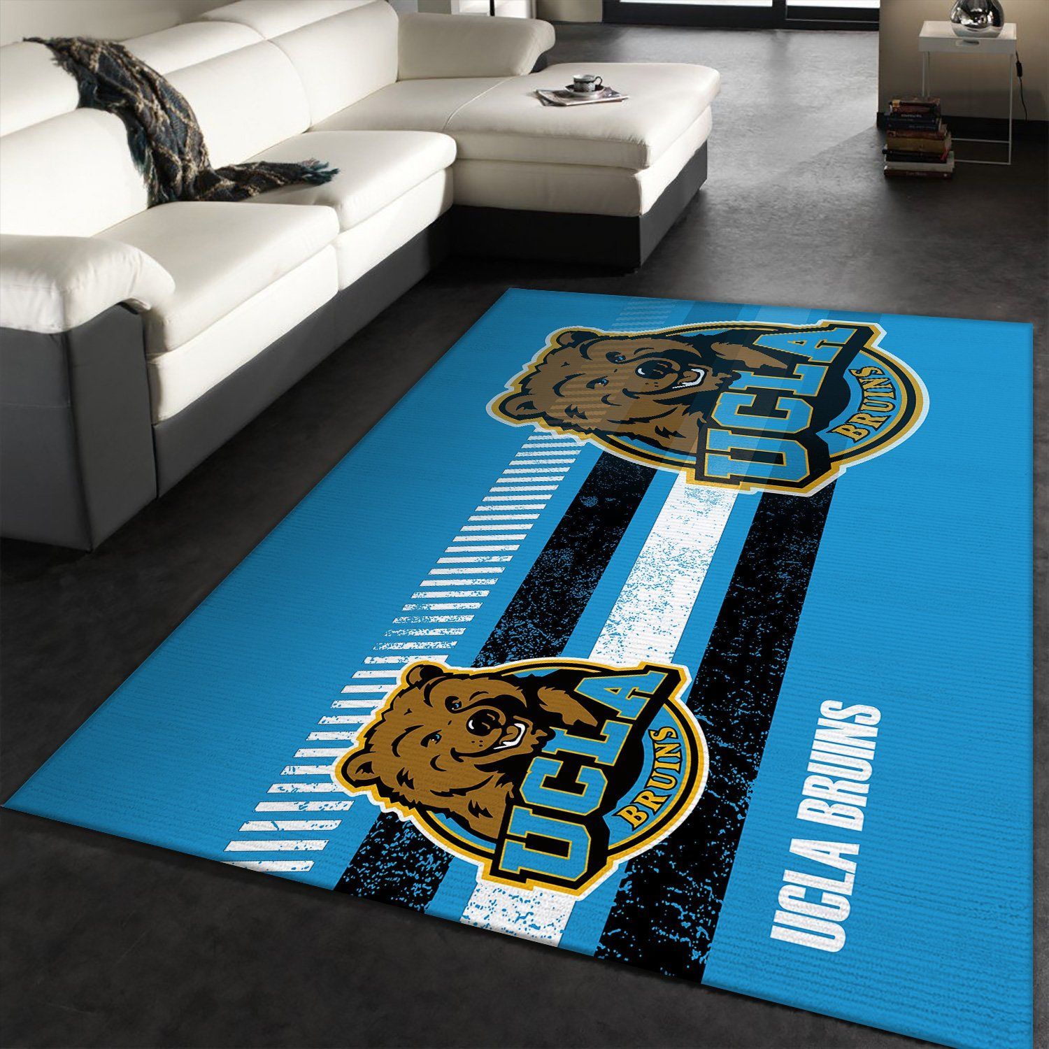 NCAA Ucla Bruins Rectangle Rug – Custom Size And Printing