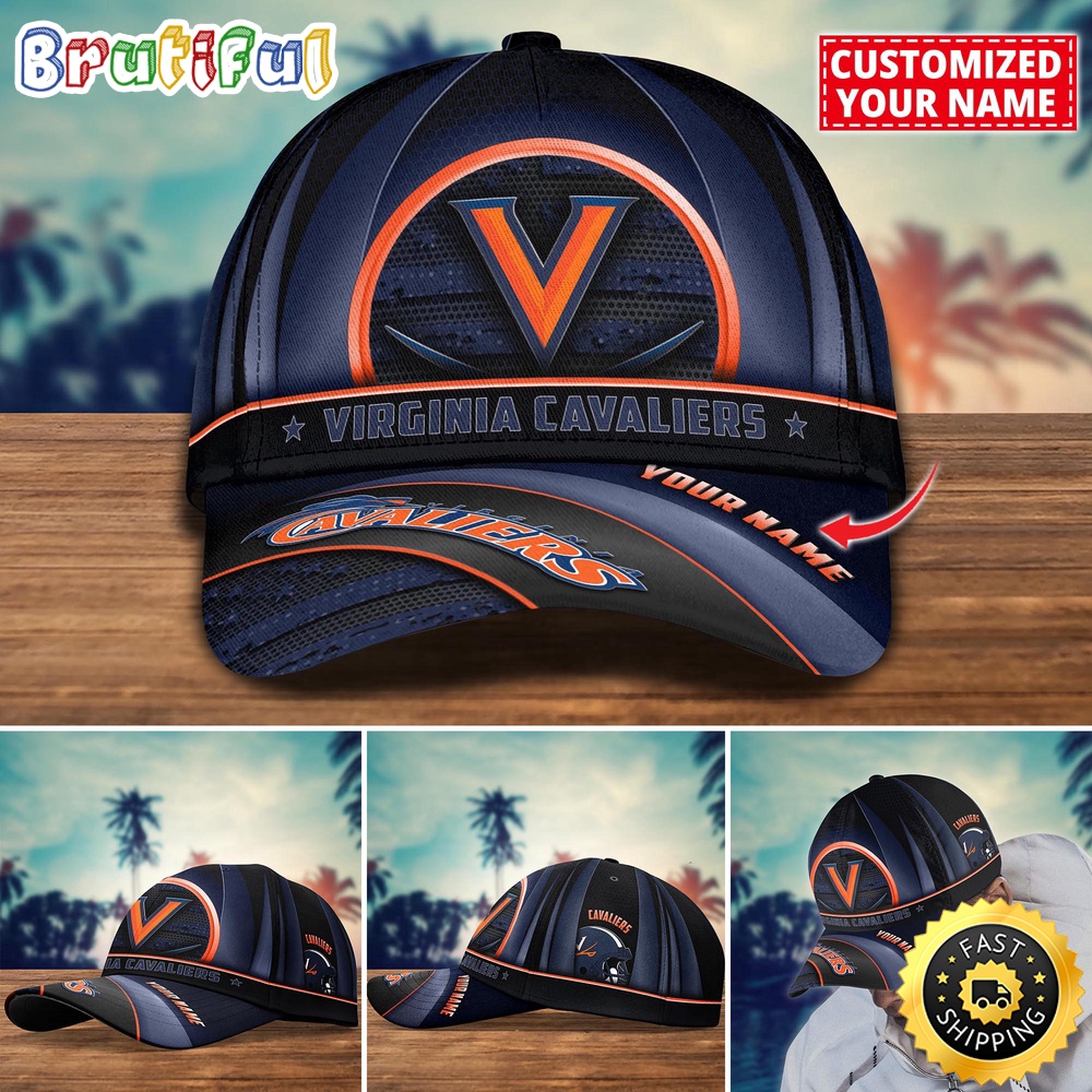 NCAA Virginia Cavaliers Baseball Cap Custom Cap For Football Fans