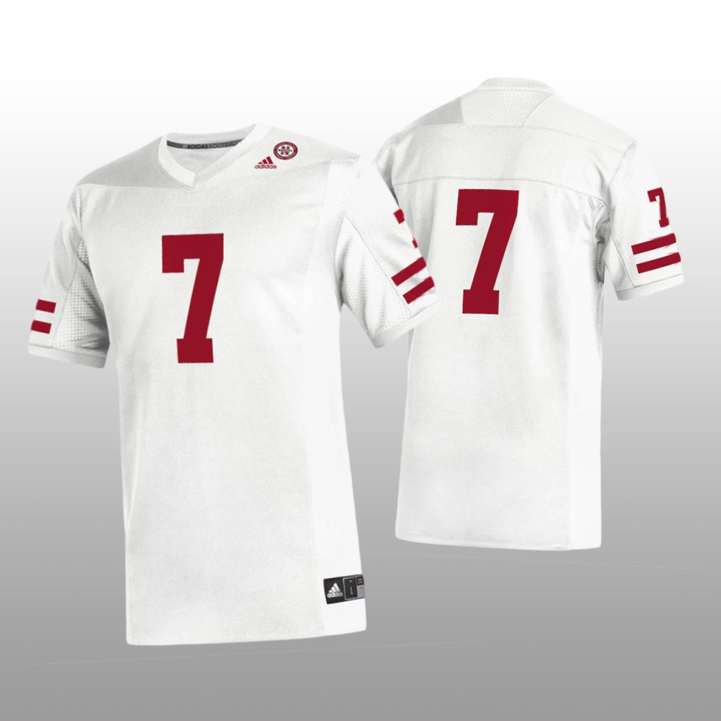 Nebraska Cornhuskers #7 White Jersey