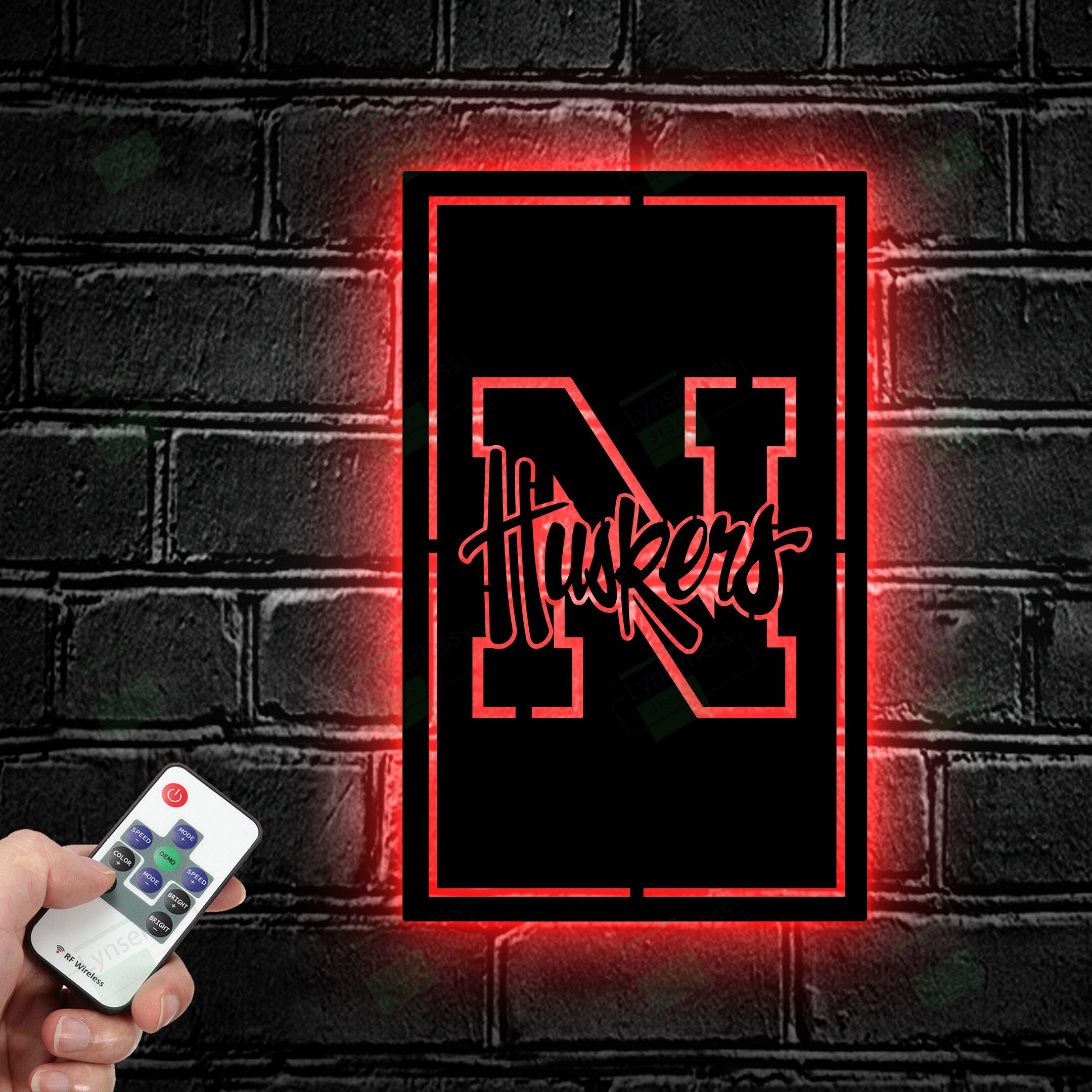 Nebraska Cornhuskers Huskers Metal Sign – Led light sign