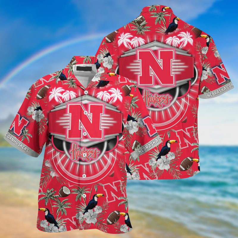 Nebraska Cornhuskers NCAA – Hawaii Shirt For This Season – Gift For Sport Lovers