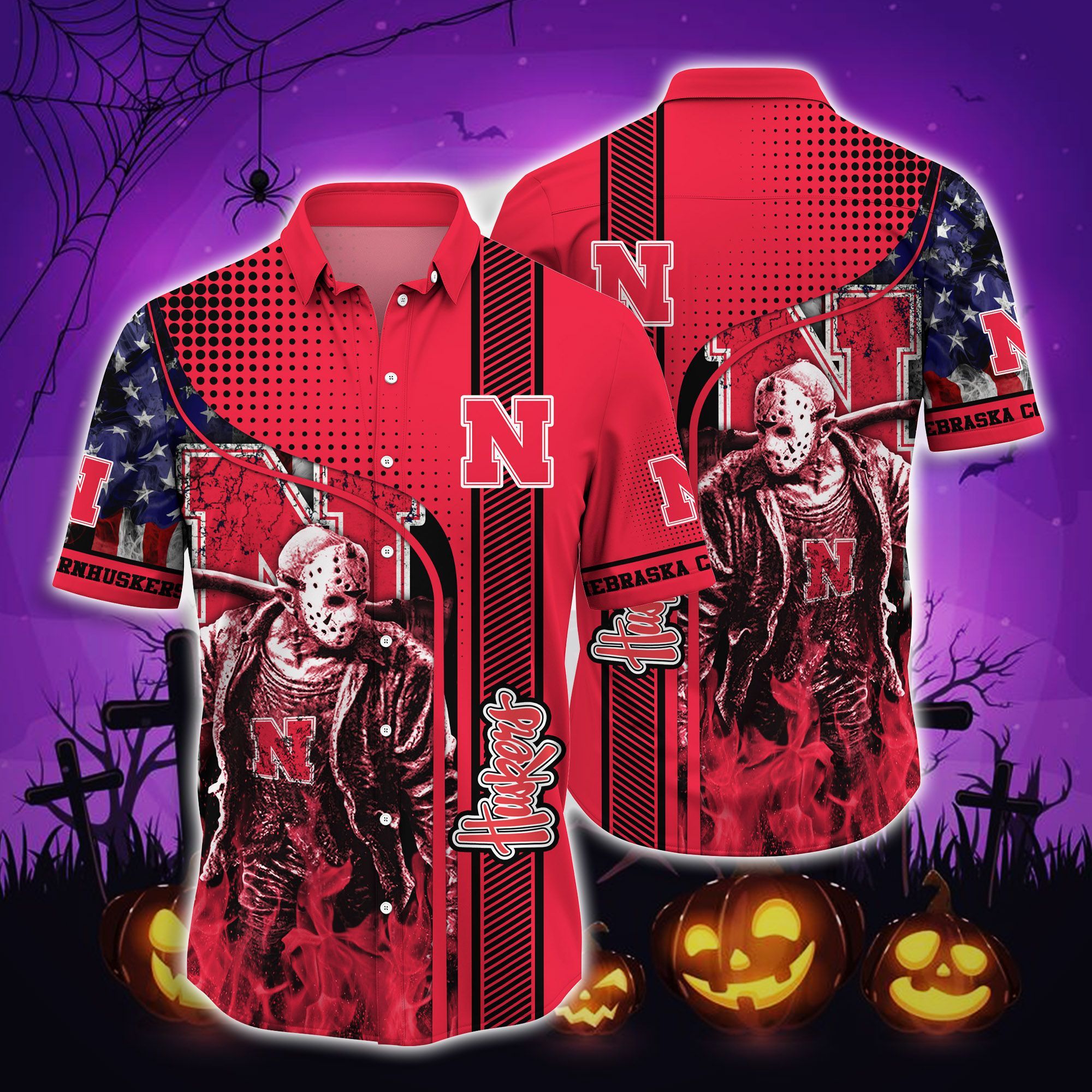 Nebraska Cornhuskers NCAA -Hawaii Style Hot Trending Shirt