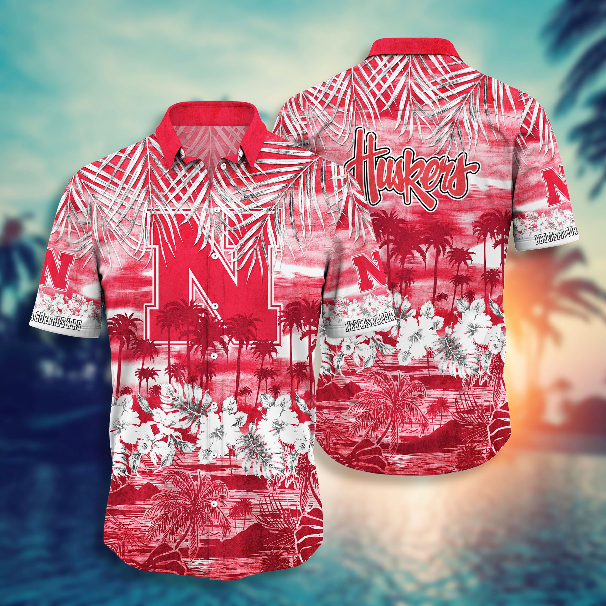 Nebraska Cornhuskers NCAA -New Hawaii Style Best Gift For This Season – Gift For Sport Lovers Shirt