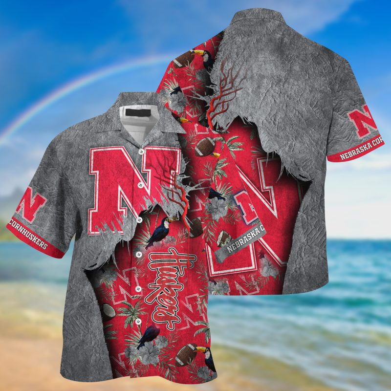 Nebraska Cornhuskers NCAA God Hawaii Shirt