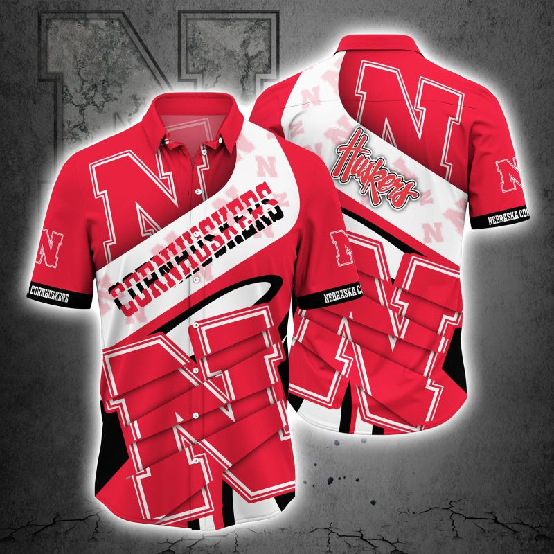 Nebraska Cornhuskers NCAA Hawaiian Shirt