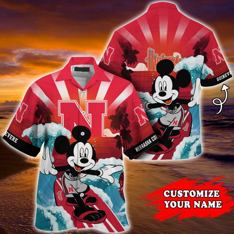 Nebraska Cornhuskers NCAA Summer Customized Hawaiian Shirt