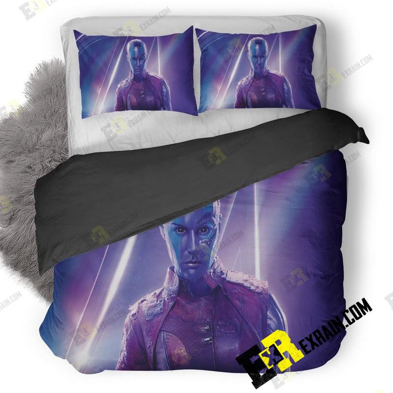 Nebula In Avengers Infinity War 8K Poster Rf 3D Customized Duvet Cover Bedding Set