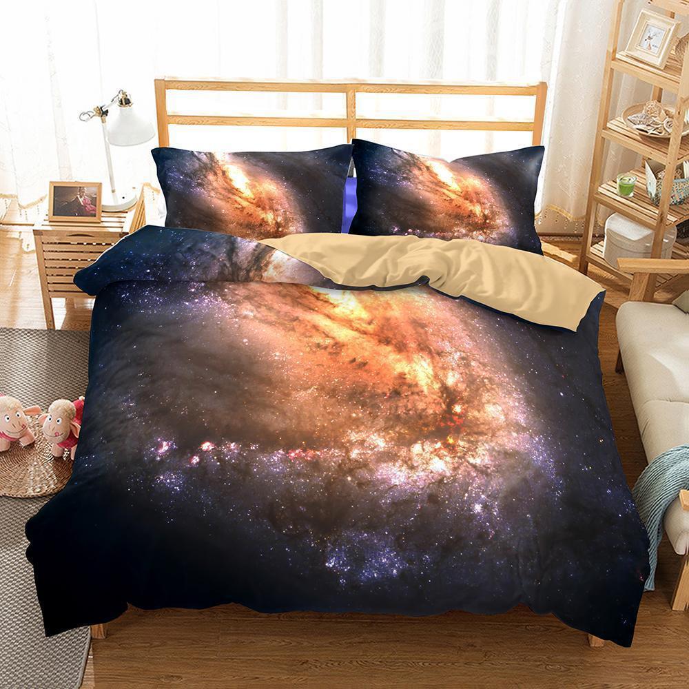 Nebula Universe Theme Digital Printing Household Goods Varietyizeelections 3D Customized Duvet Cover Bedding Set