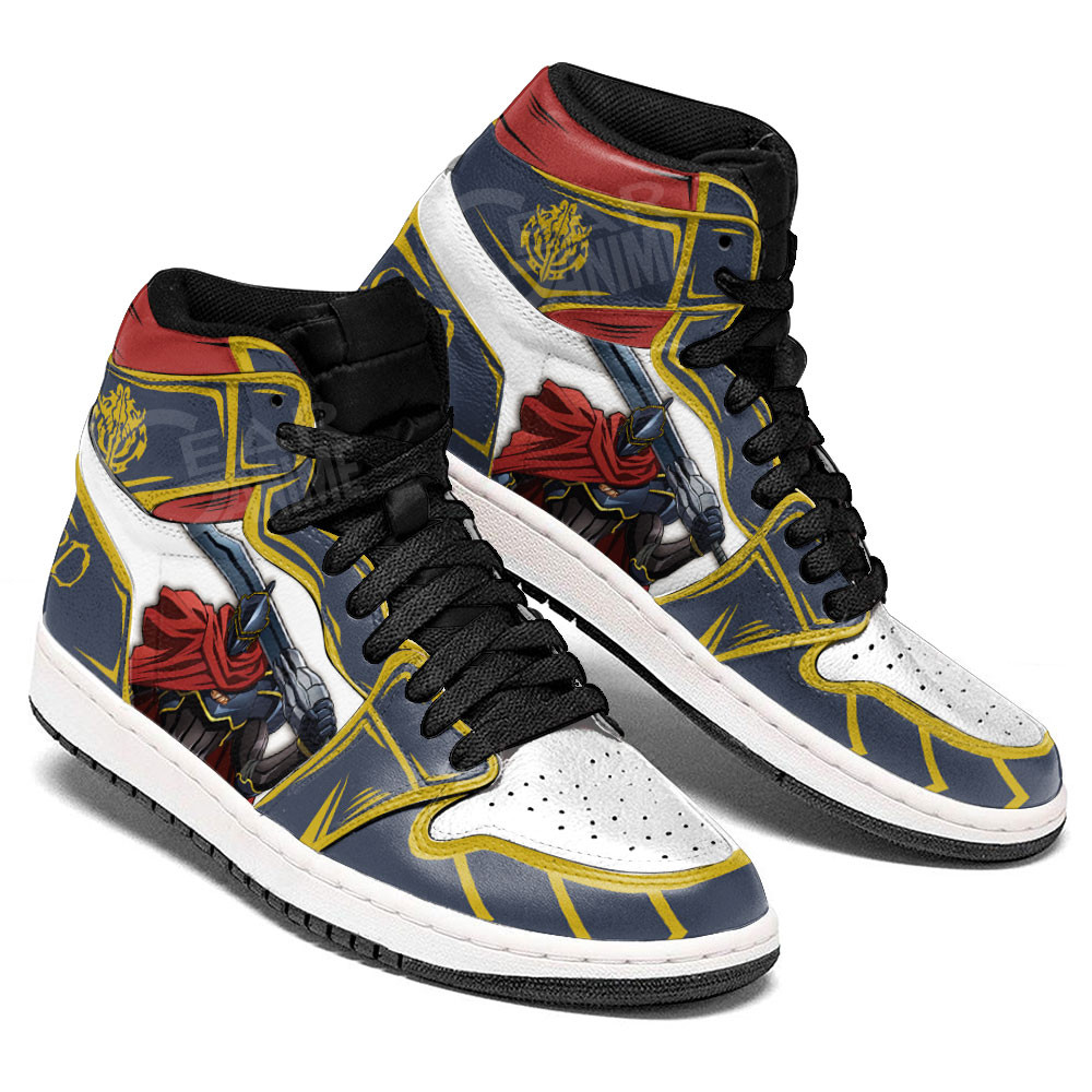 Necroplasmic Mantle JD1s Sneakers Overlord Anime Shoes, Air Jordan Hightop