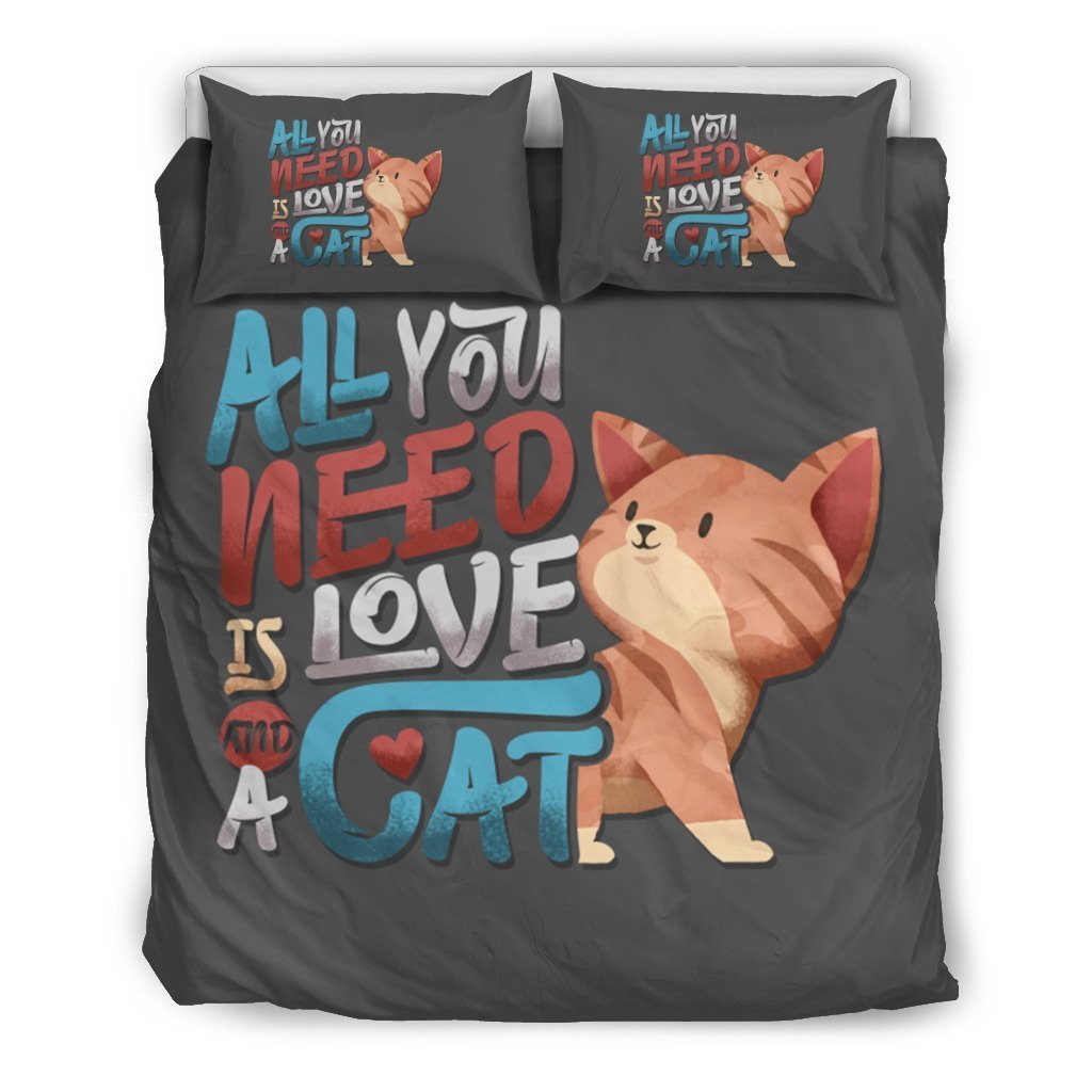 Need A Cat Duvet Cover Bedding Set
