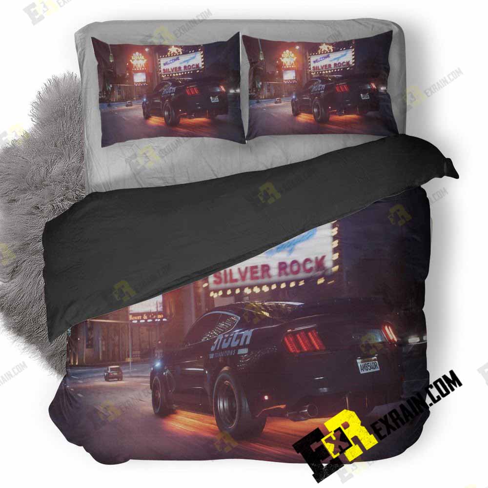 Need For Speed Payback Underglow 7 3D Customized Duvet Cover Bedding Set