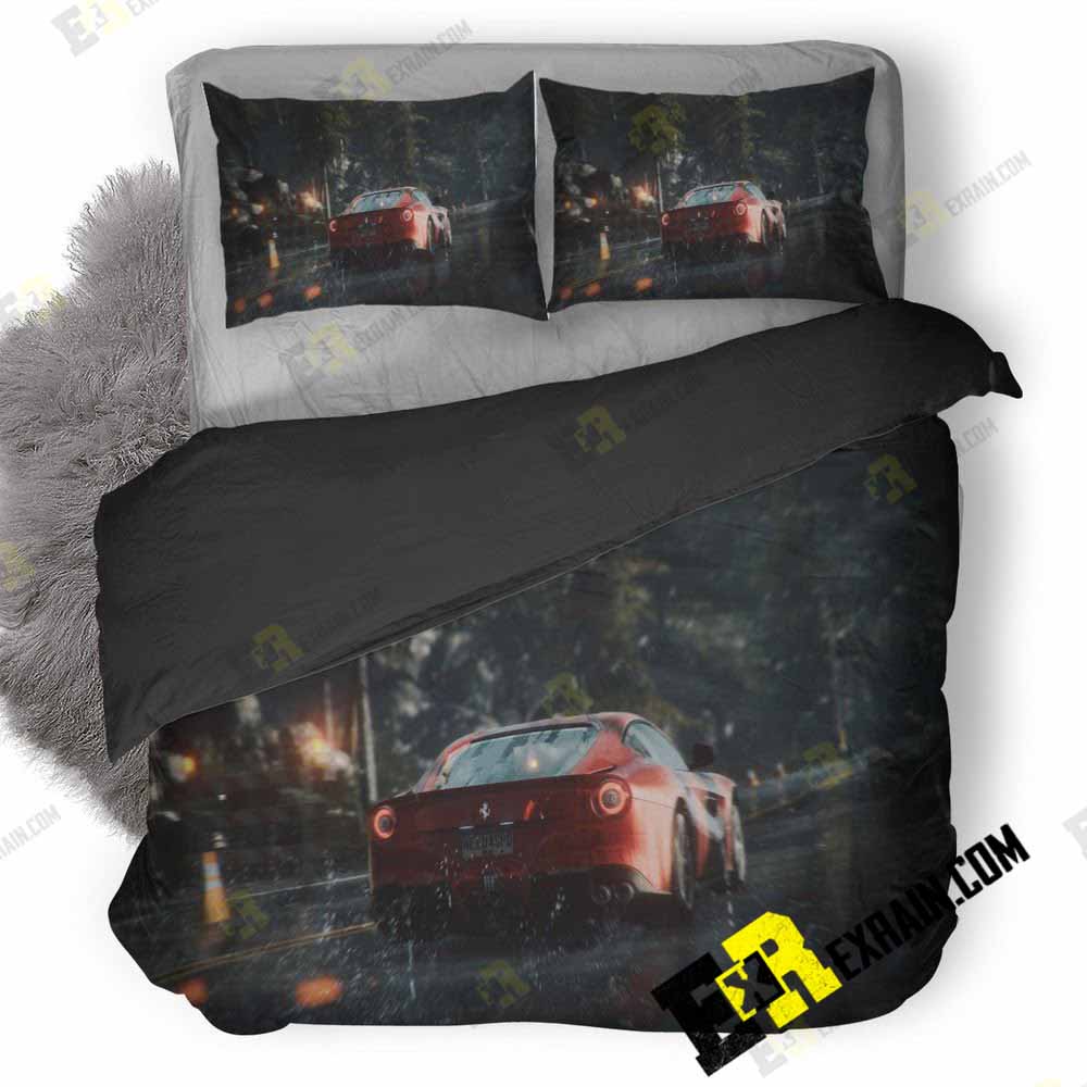 Need For Speed Rivals 2N 3D Customized Duvet Cover Bedding Set