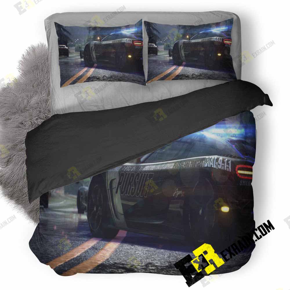 Need For Speed Rivals Car 3D Customized Duvet Cover Bedding Set