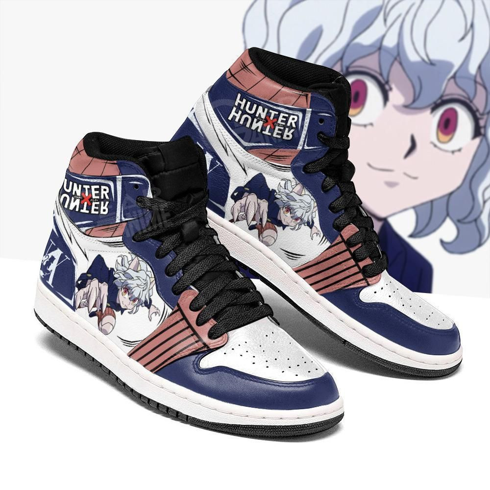 Neferpitou Hunter X Hunter Anime 1 High Top Air Jordan Sneaker, Air Jordan Hightop
