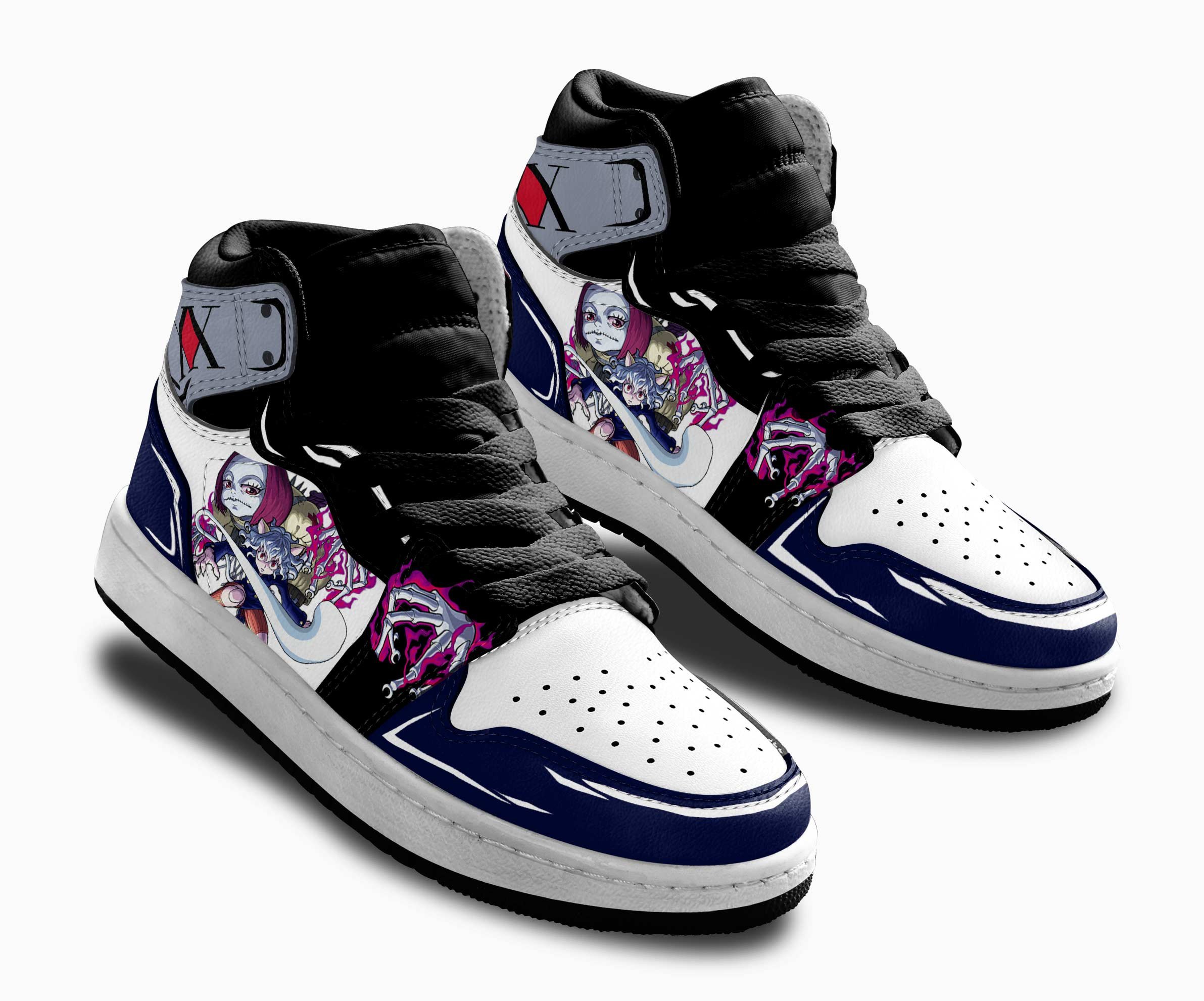 Neferpitou Kids Sneakers Custom Anime Hunter X Hunter Shoes For Kids