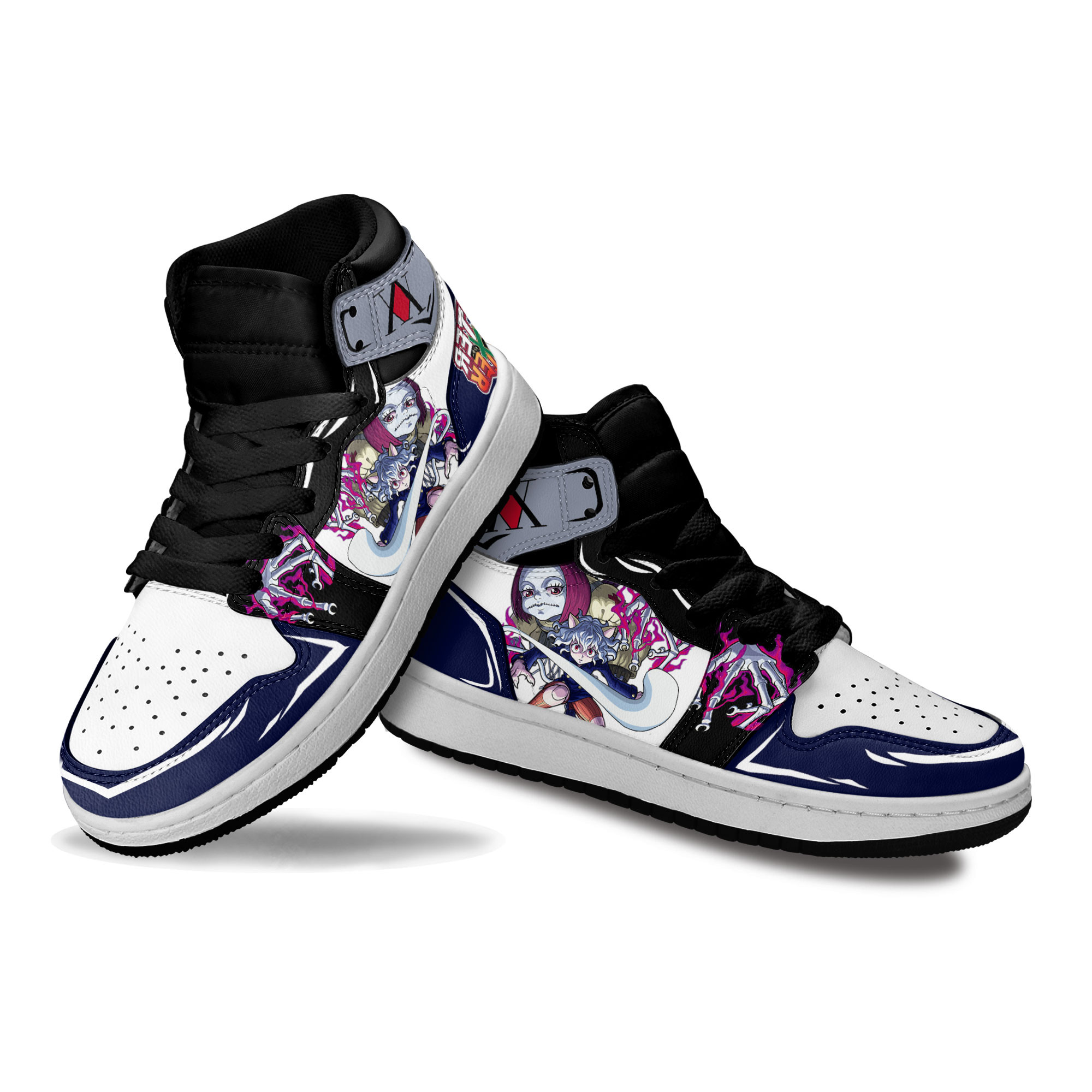 Neferpitou Kids Sneakers Custom Anime Hunter X Hunter Shoes For Kids