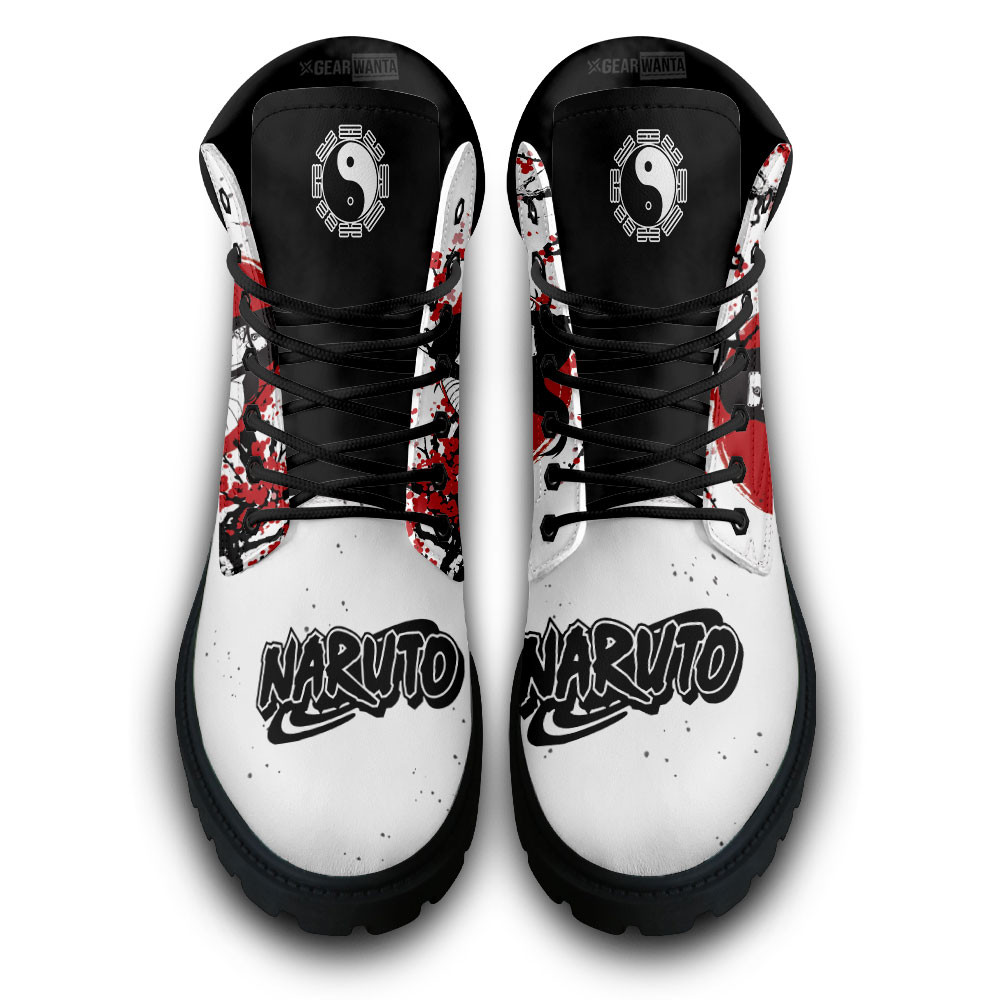 Neji Hyuga Boots Anime Custom Shoes Japan Style