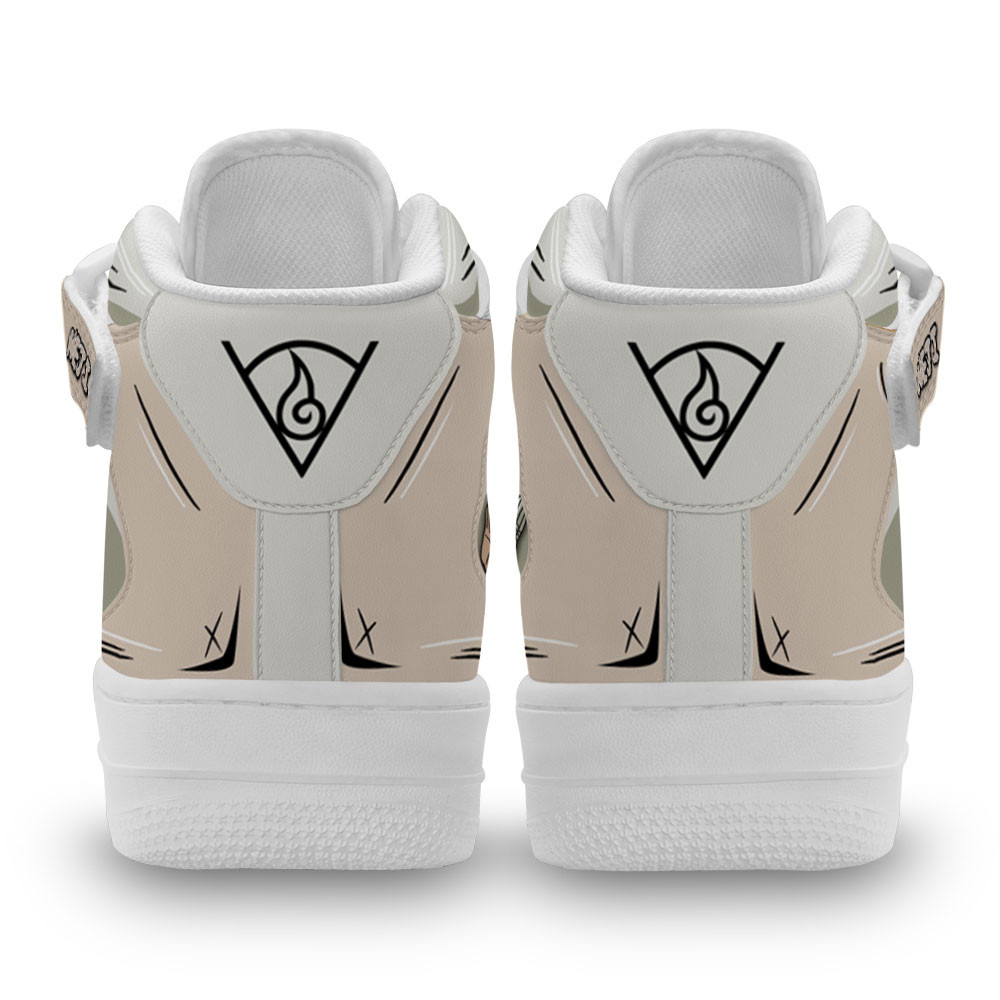 Neji Hyuga Sneakers Air Mid Custom Anime Shoes