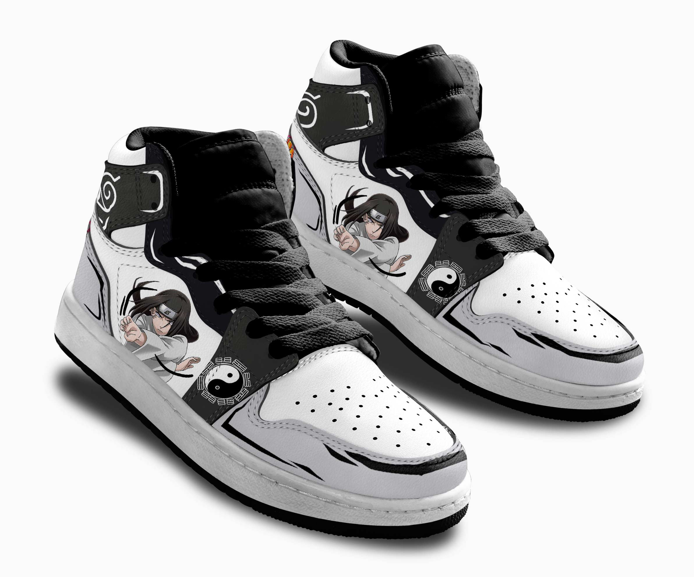 Neji Hyuuga Kids Sneakers Custom Anime NRT Shoes For Kids