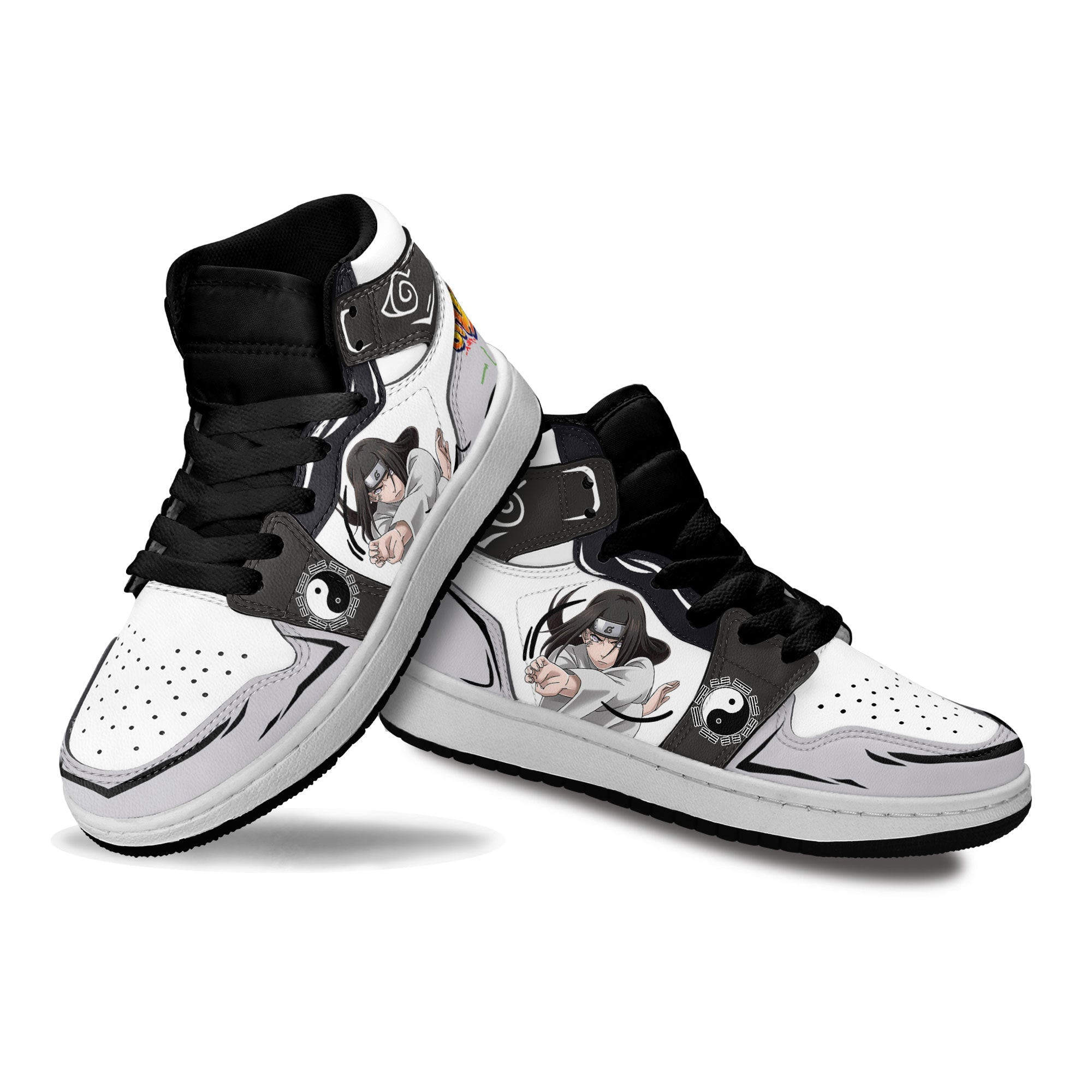 Neji Hyuuga Kids Sneakers Custom Anime NRT Shoes For Kids