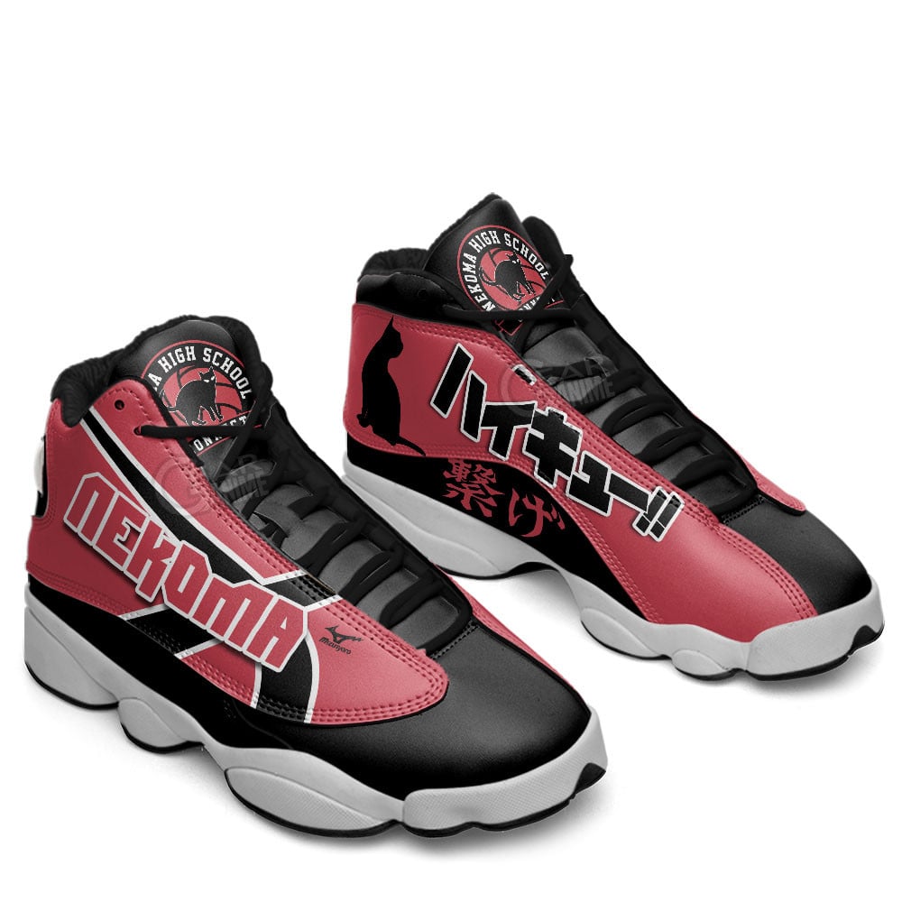 Nekoma JD13 Sneakers Haikyuu Custom Anime Shoes