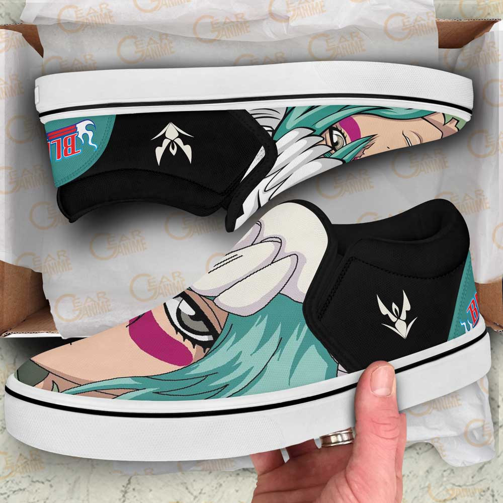 Nelliel Tu Odelschwanck Slip-On Shoes Canvas Custom Anime Bleach Shoes