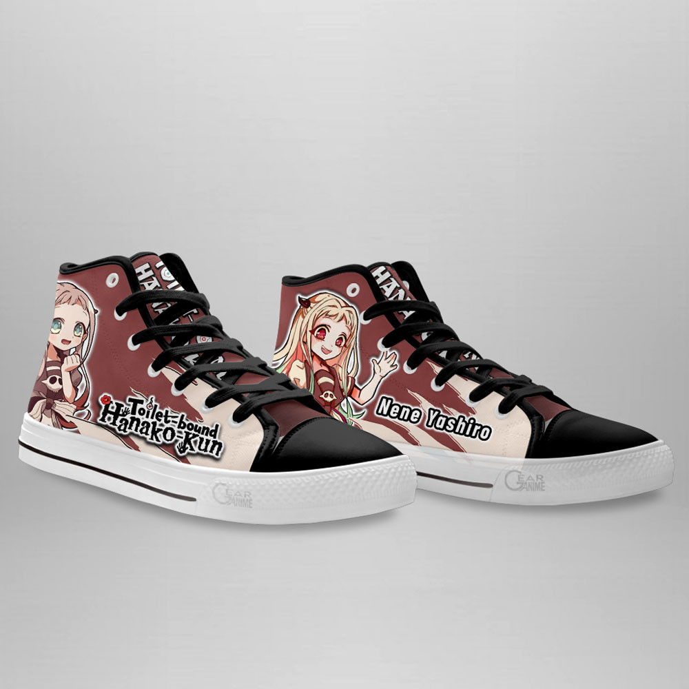 Nene Yashiro High Top Shoes Toilet-bound Hanako-kun Custom Anime Sneakers