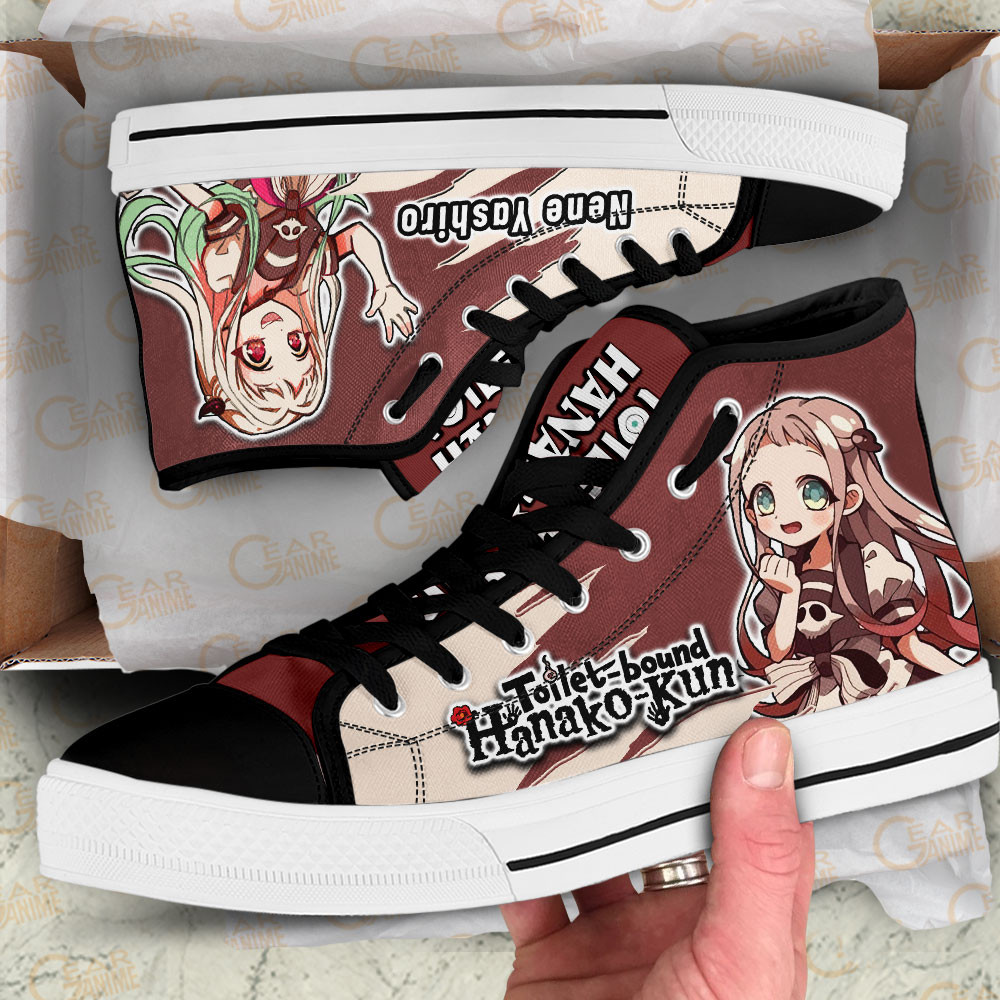 Nene Yashiro High Top Shoes Toilet-bound Hanako-kun Custom Anime Sneakers