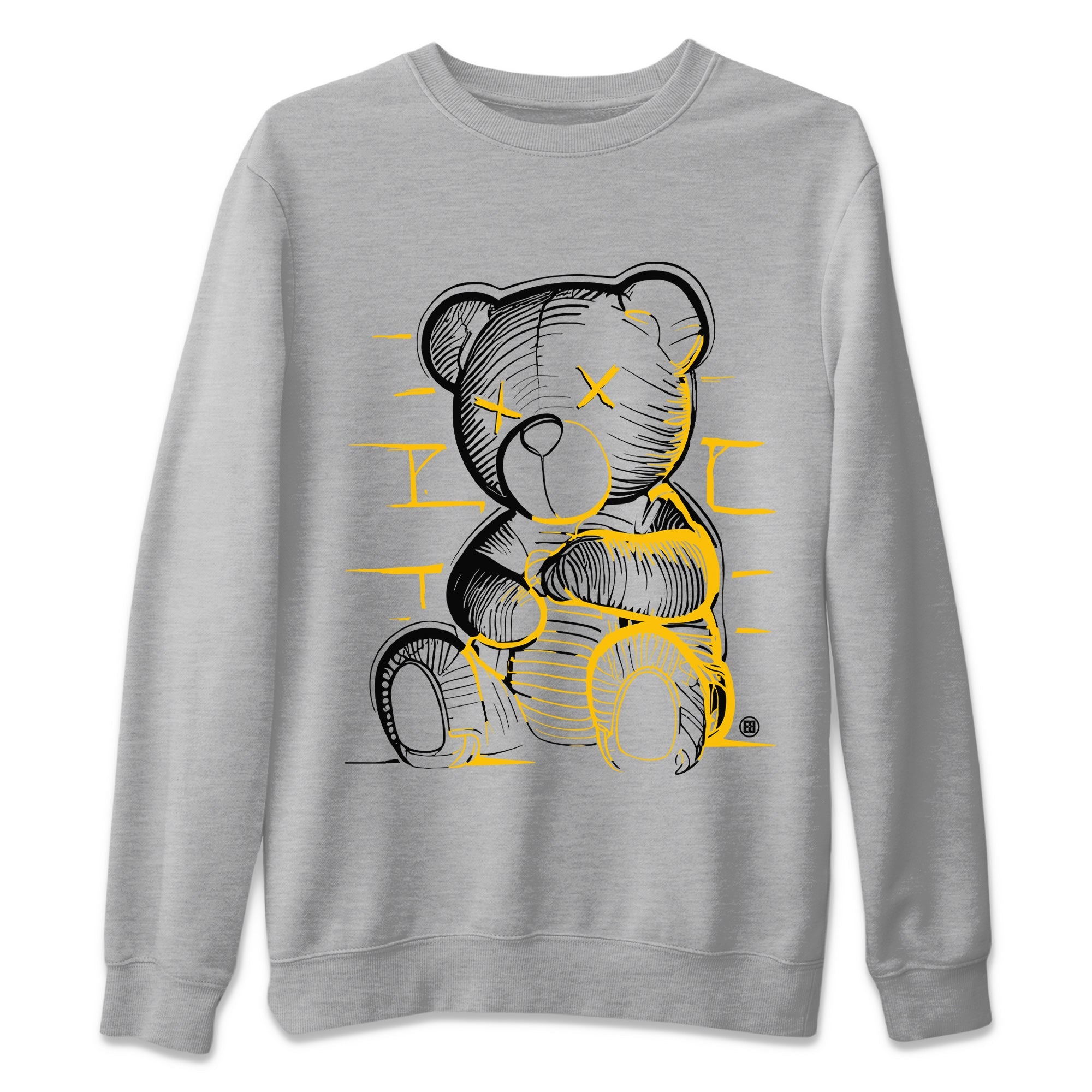 Neon Bear Unisex Sweater – Air Jordan 11 Yellow Python, Sneakers Matching Sweater