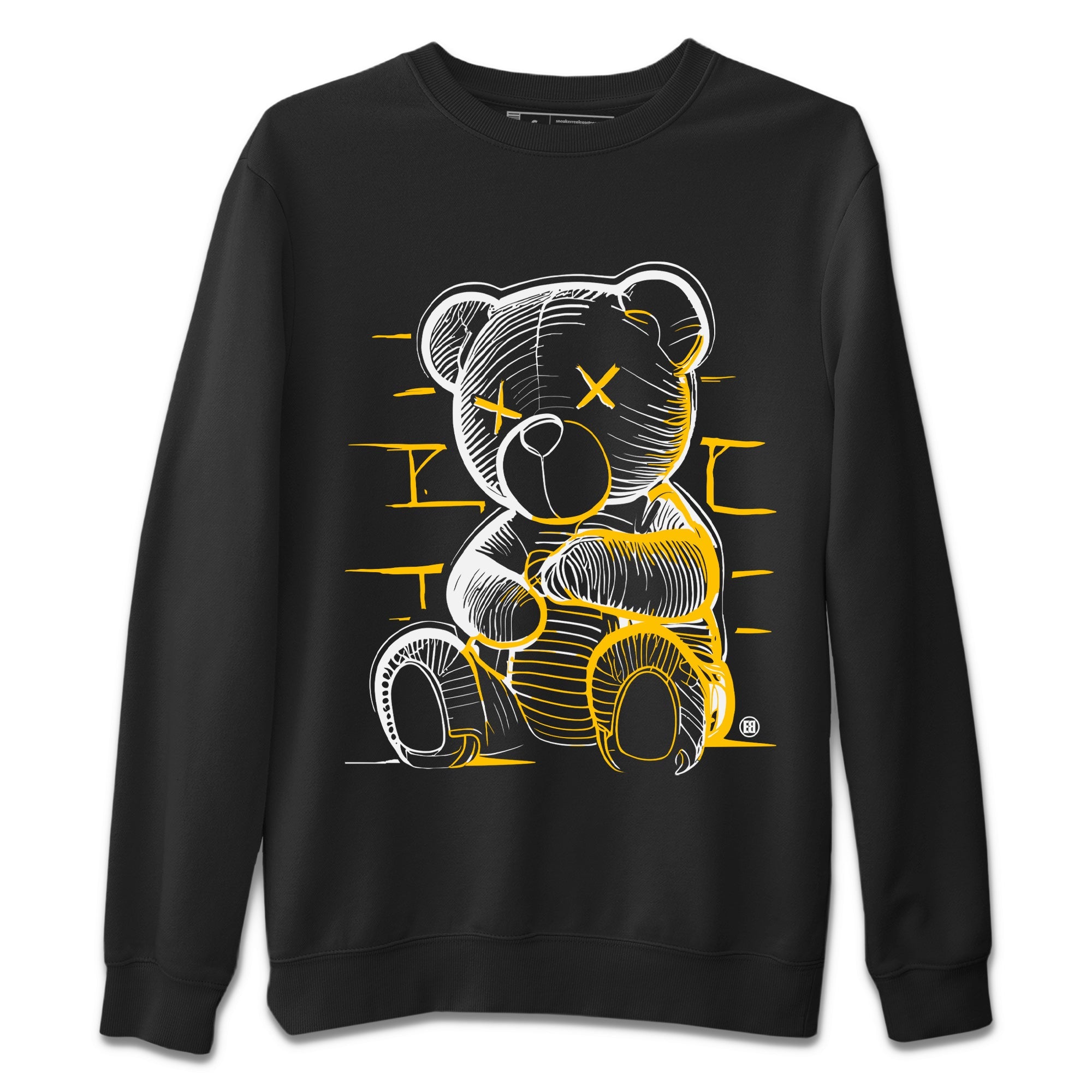 Neon Bear Unisex Sweater – Air Jordan 11 Yellow Python, Sneakers Matching Sweater