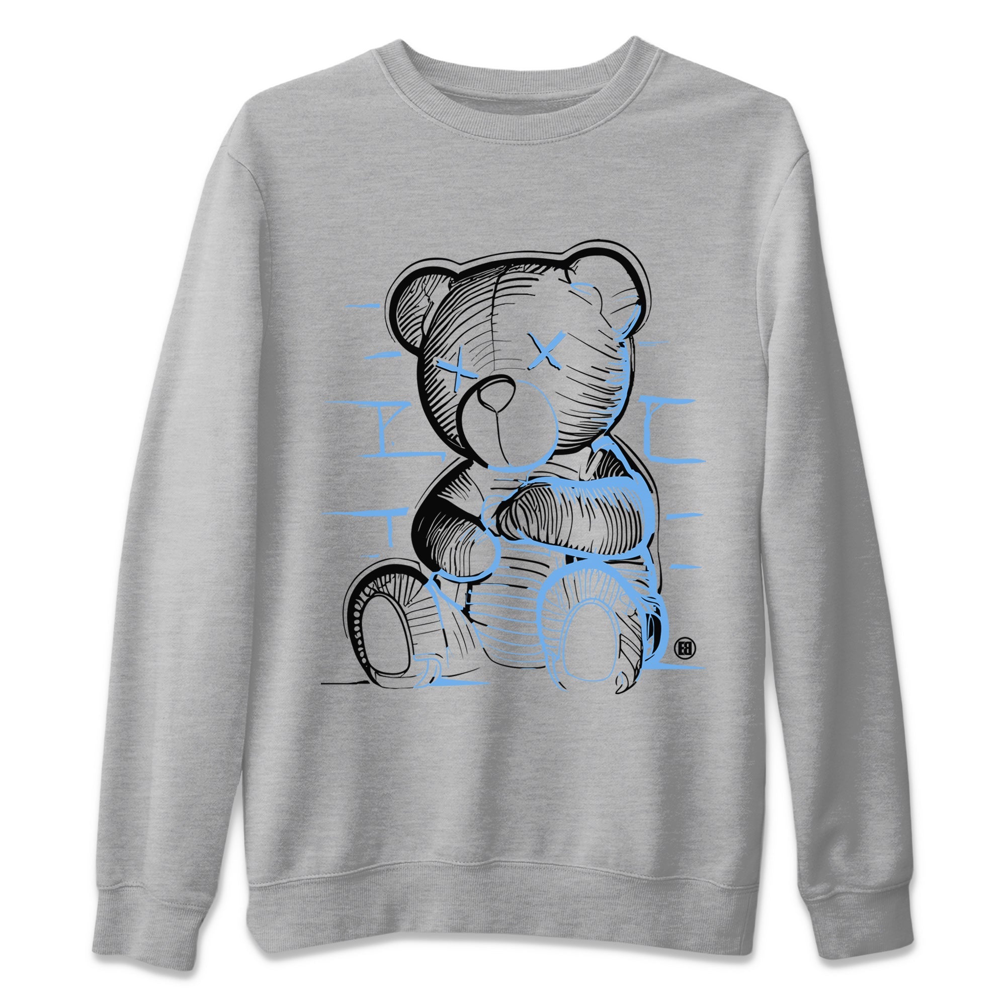 Neon Bear Unisex Sweater – Air Jordan 1 University Blue, Sneakers Matching Sweater