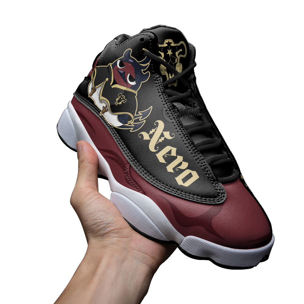 Nero JD13 Sneakers Black Clover Custom Anime Shoes