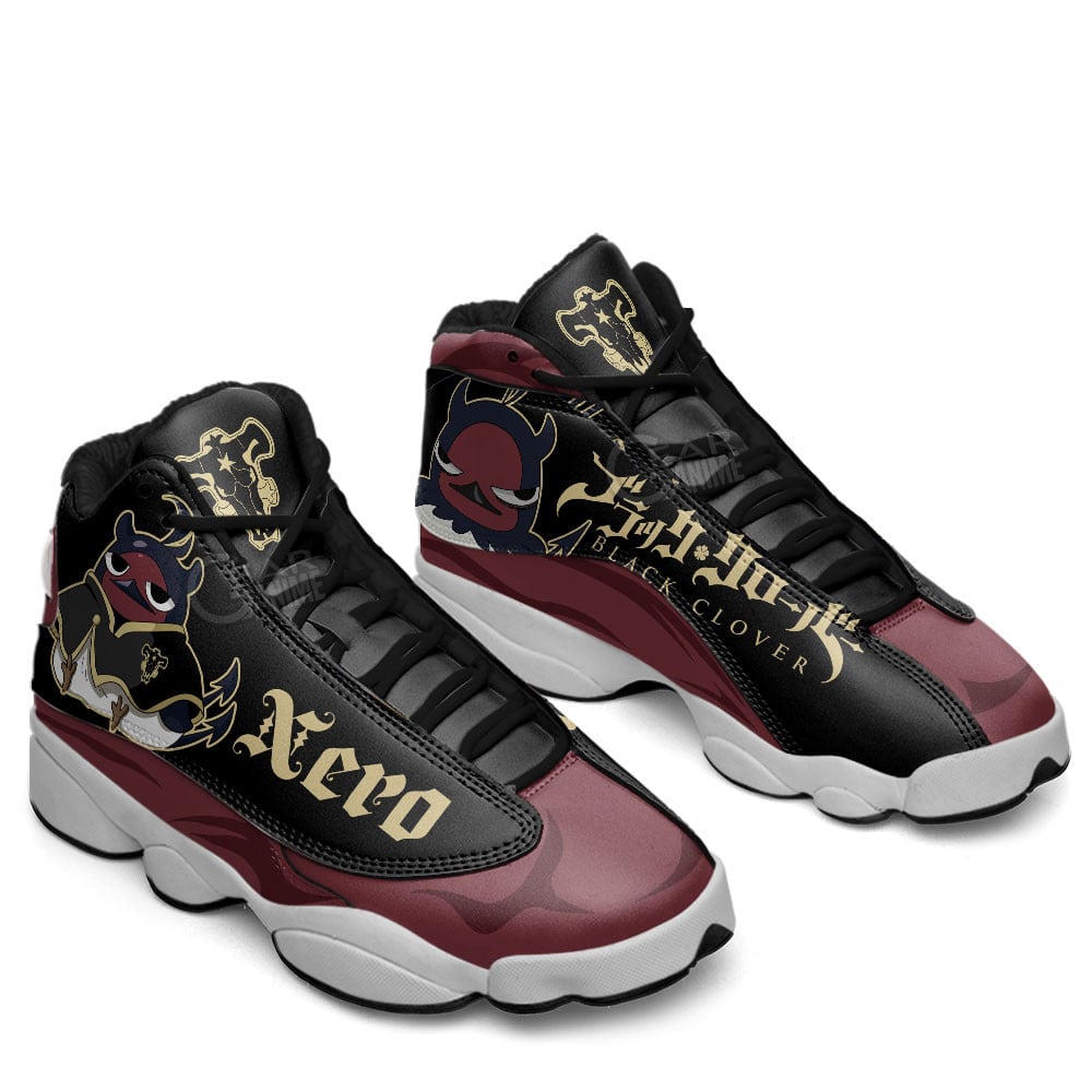 Nero JD13 Sneakers Black Clover Custom Anime Shoes