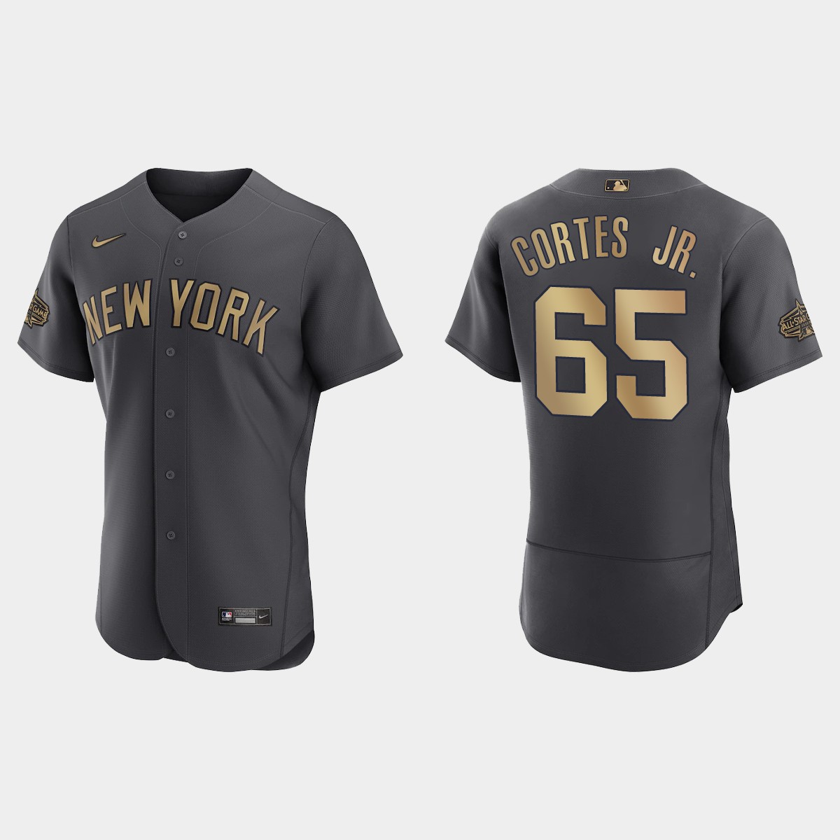 Nestor Cortes Jr. New York Yankees 2022 MLB All-Star Game Jersey - Charcoal