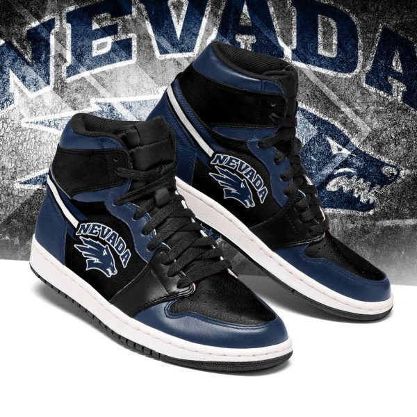 Nevada Wolf Pack NCAA Team Sneakers Gift For Fans High Top Air Jordan Sneaker, Air Jordan Hightop