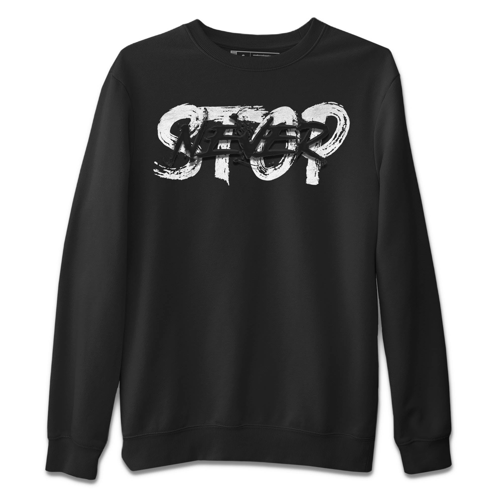 Never Stop Unisex Sweater – Air Jordan 1 Homage, Sneakers Matching Sweater