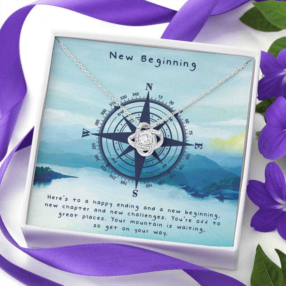 New Beginning Love Knot Necklace
