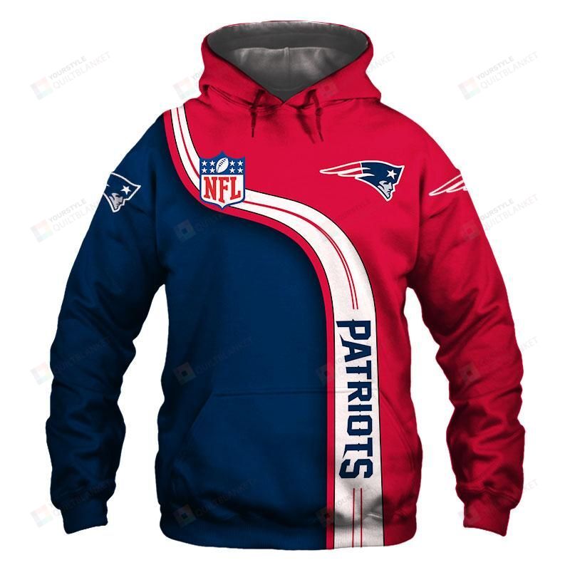 New England Patriots 3D All Over Print Hoodie Hoodie